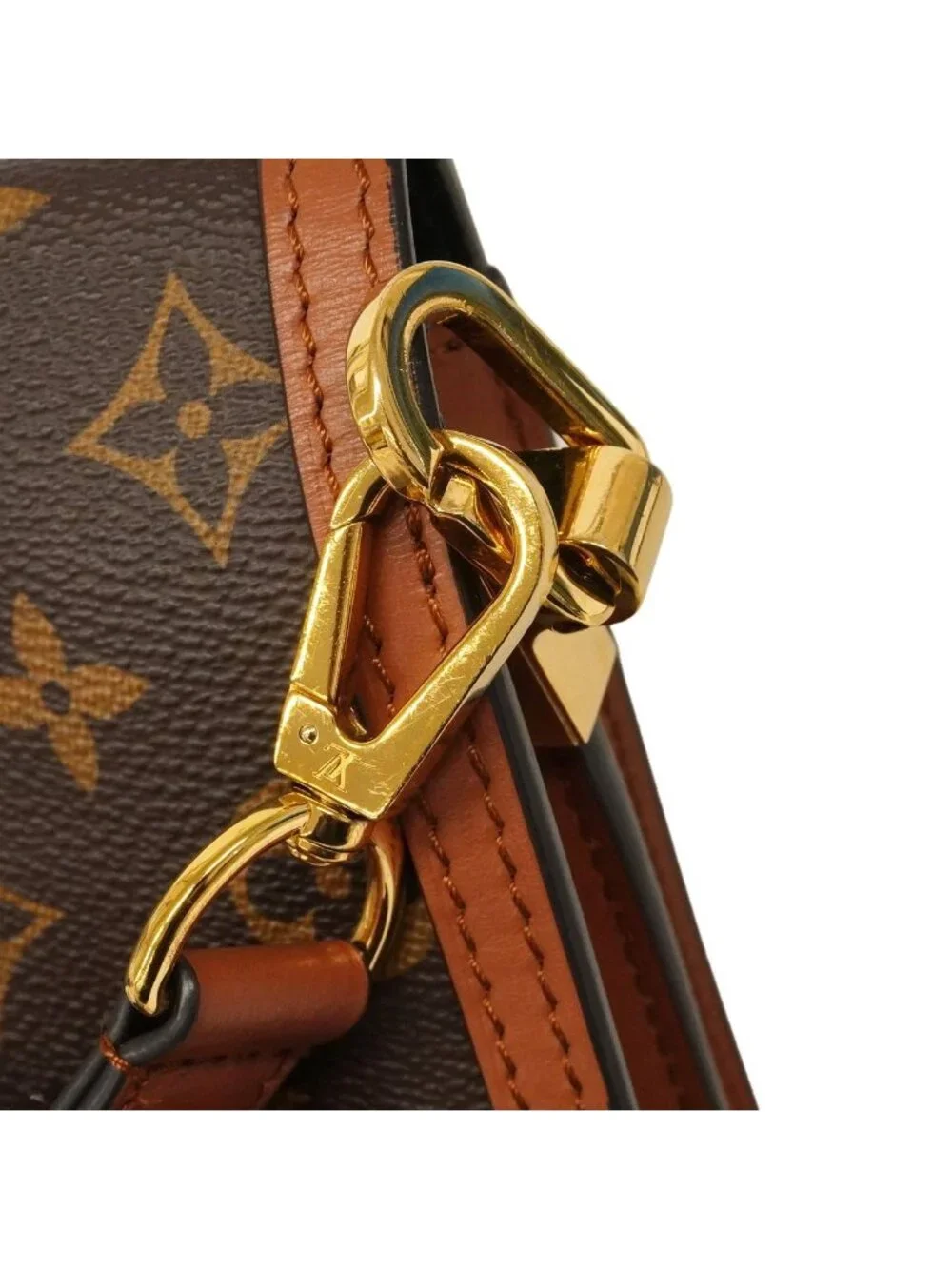 Louis Vuitton Shoulder Bag Monogram Reverse Dauphine Mini Brown